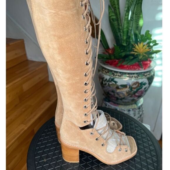 Zelda Lace-Up Gladiator Heels - Picture 2 of 9